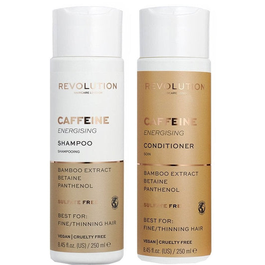 Revolution Haircare Caffeine Energising Shampoo & Conditioner Twin 2 x 250ml