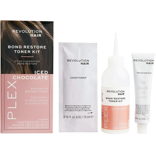 Revolution Haircare Plex Bond Restore Toner Kit Iced Chocolate