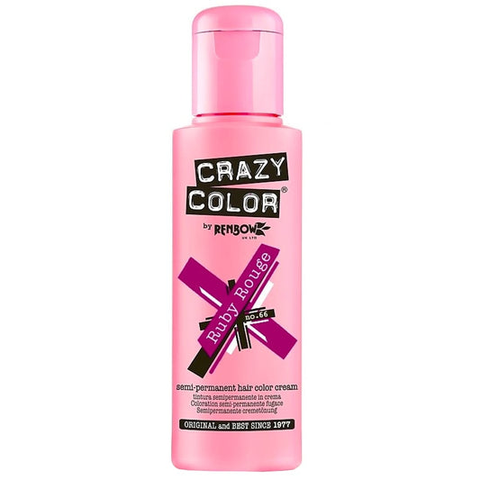 Crazy Colour Ruby Rouge Hair Dye 100ml