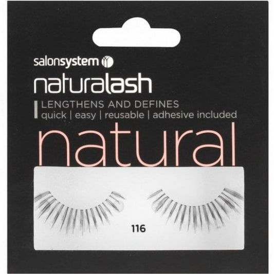 Salon System Naturalash Strip Lashes Black 116