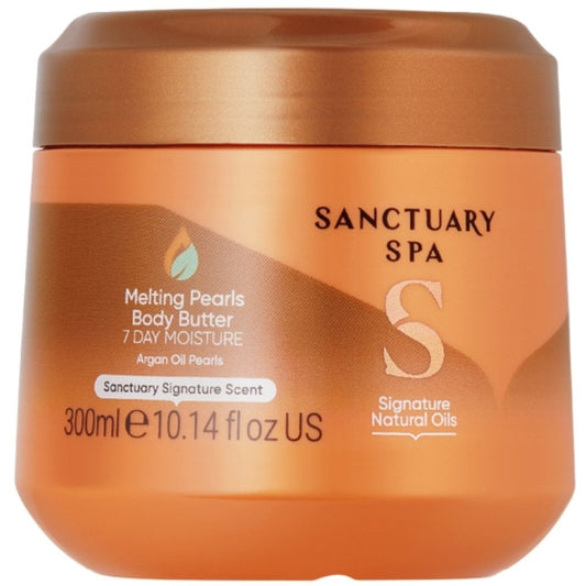 Sanctuary Spa Signature Collection Melting Argan Oil Pearls Body Butter 300ml