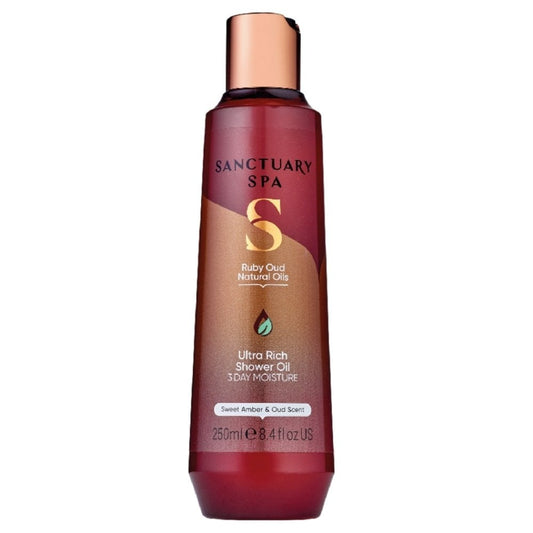 Sanctuary Spa Sweet Almond & Ruby Oud Ultra Rich Shower Oil 250ml