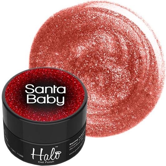 Halo Santa Baby Gel Polish Platinum Pot 8ml