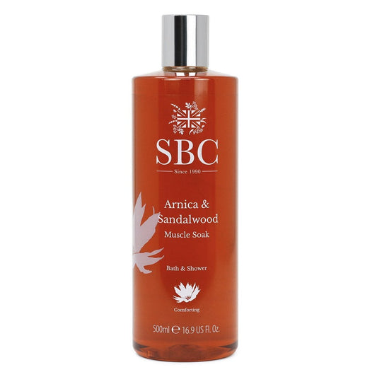 SBC Arnica & Sandalwood Muscle Soak 500ml