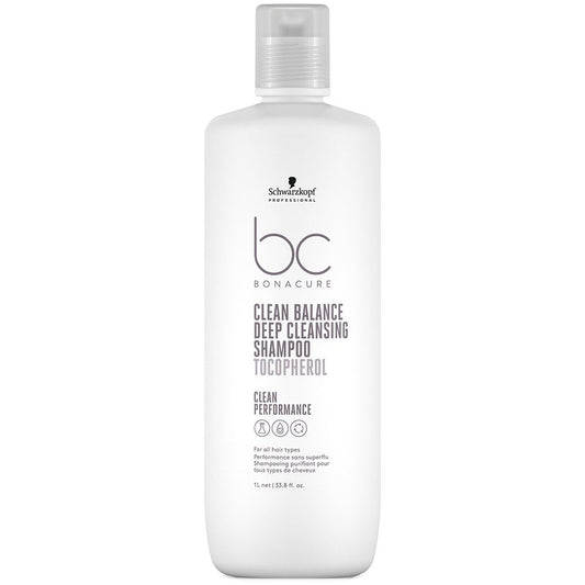 Schwarzkopf Professional BC Bonacure Clean Balance Deep Cleansing Shampoo 1000ml