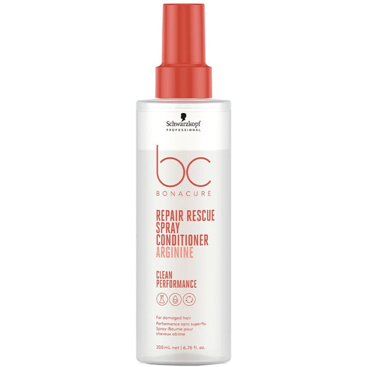 Schwarzkopf Professional BC Bonacure Clean Peptide Repair Rescue Spray Conditioner 200ml