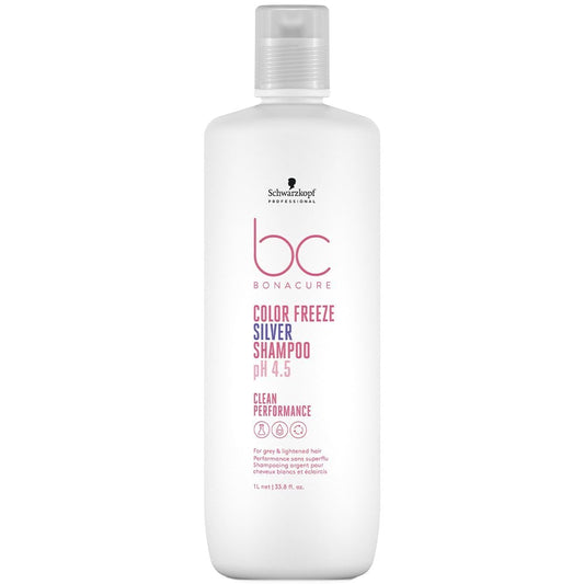 Schwarzkopf Professional BC Bonacure Clean pH 4.5 Colour Freeze Silver Shampoo 1000ml