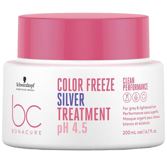 Schwarzkopf Professional BC Bonacure Clean pH 4.5 Colour Freeze Silver Treatment 200ml