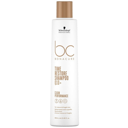 Schwarzkopf Professional BC Bonacure Clean Q10+ Time Restore Shampoo 250ml