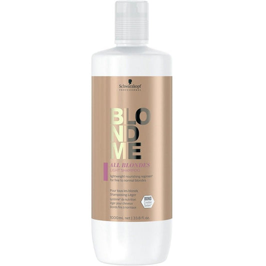 Schwarzkopf Professional BlondMe All Blondes Light Shampoo 1000ml