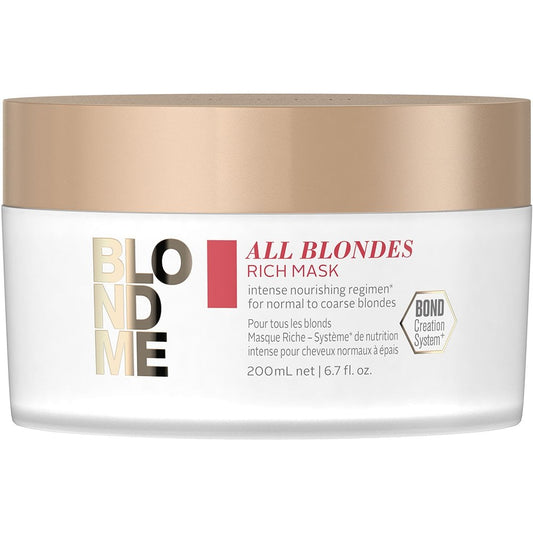 Schwarzkopf Professional BlondMe BlondMe All Blondes Rich Mask 200ml