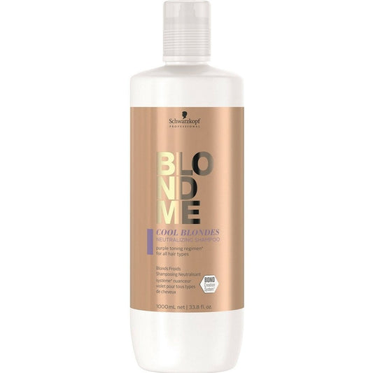 Schwarzkopf Professional BlondMe Cool Blondes Neutralising Shampoo 1000ml