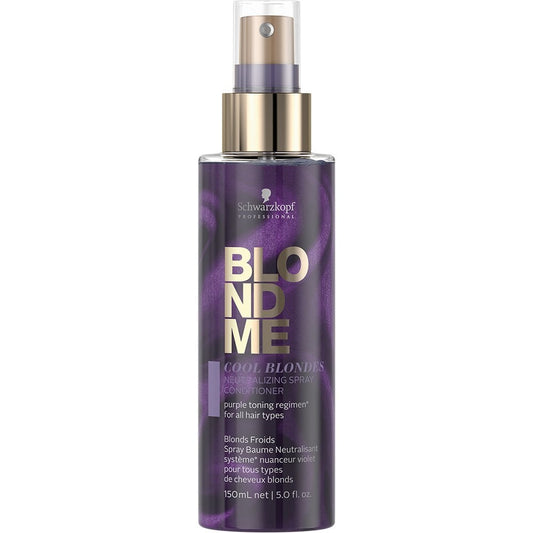 Schwarzkopf Professional BlondMe Cool Blondes Neutralising Spray Conditioner 150ml