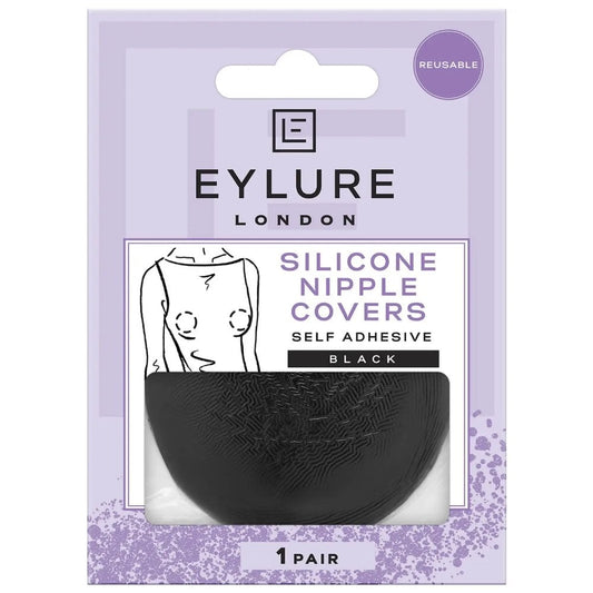 Eylure Self Adhesive Silicone Nipple Covers Dark 1 Pair