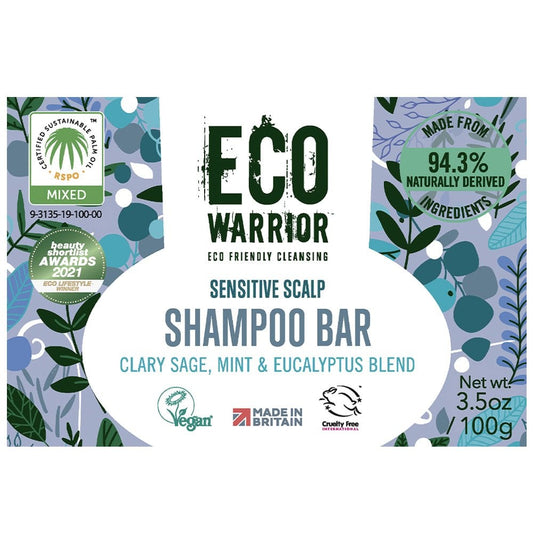 Eco Warrior Sensitive Scalp Shampoo Bar 100g