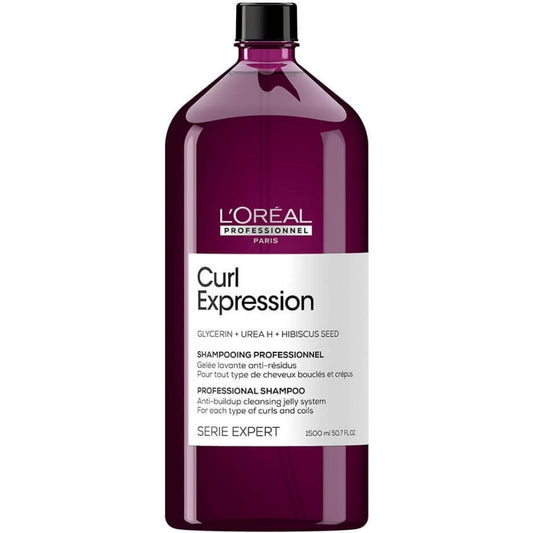 L'Oreal Professionnel Serie Expert Curl Expression Anti-Buildup Cleansing Jelly Shampoo 1500ml