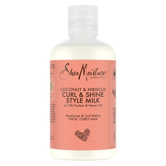 Shea Moisture Coconut & Hibiscus Curl & Shine Style Milk 254ml