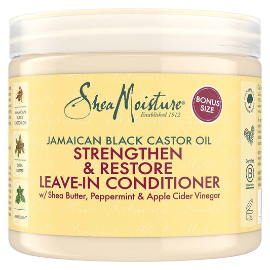 Shea Moisture Jamaican Black Castor Oil Strengthen & Restore Leave-In Conditioner 454g