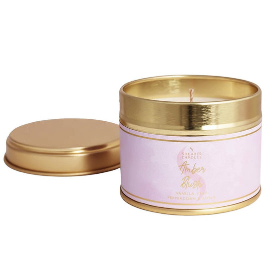 Shearer Candles Amber Blush Small Tin Candle