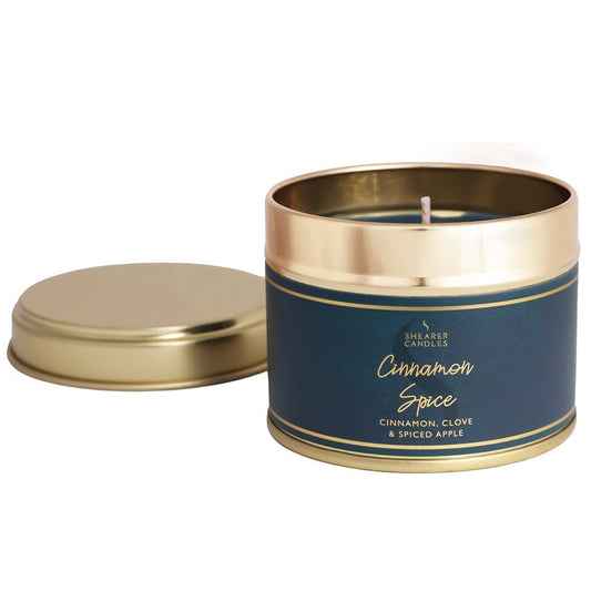 Shearer Candles Cinnamon Spice Small Tin Candle