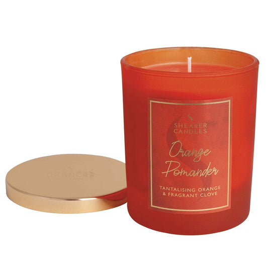 Shearer Candles Orange Pomander Jar Candle