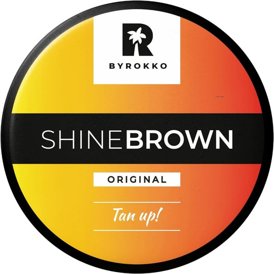 Byrokko Shine Brown Original Tan Up Premium Tan Boosting Cream 210ml