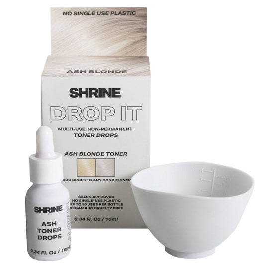 Shrine Drop It Multi-Use Non-Permanent Toner Drops Ash Blonde 10ml