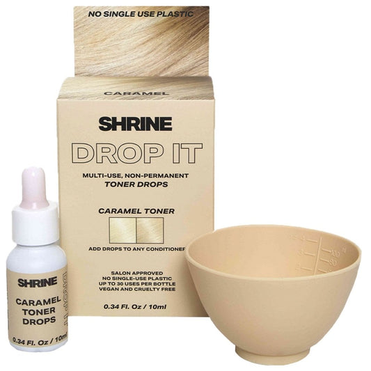 Shrine Drop It Multi-Use Non-Permanent Toner Drops Caramel Blonde 10ml