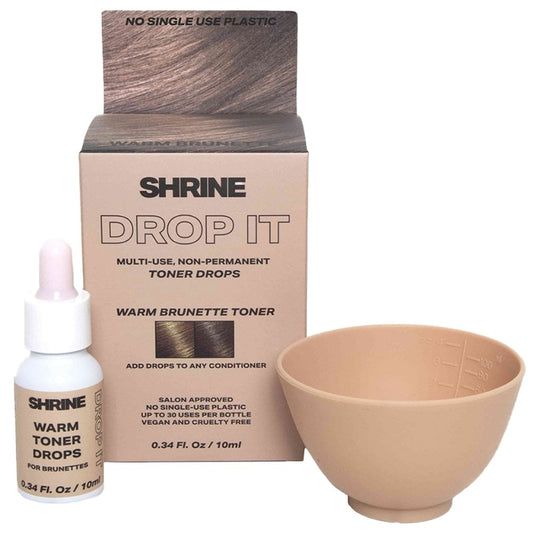 Shrine Drop It Multi-Use Non-Permanent Toner Drops Warm Brunette 10ml