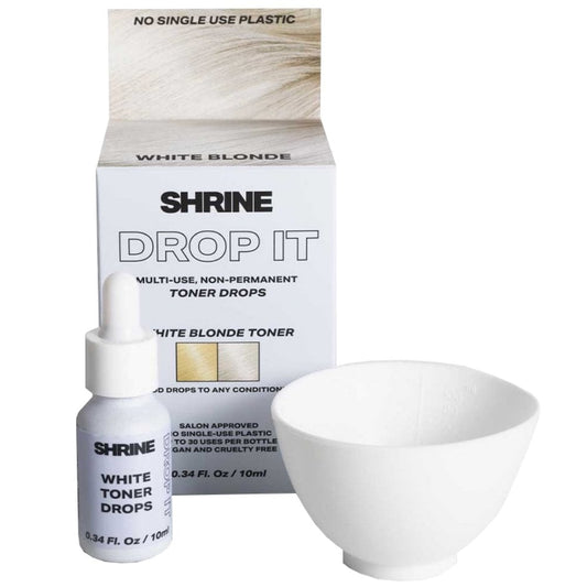 Shrine Drop It Multi-Use Non-Permanent Toner Drops White Blonde 10ml