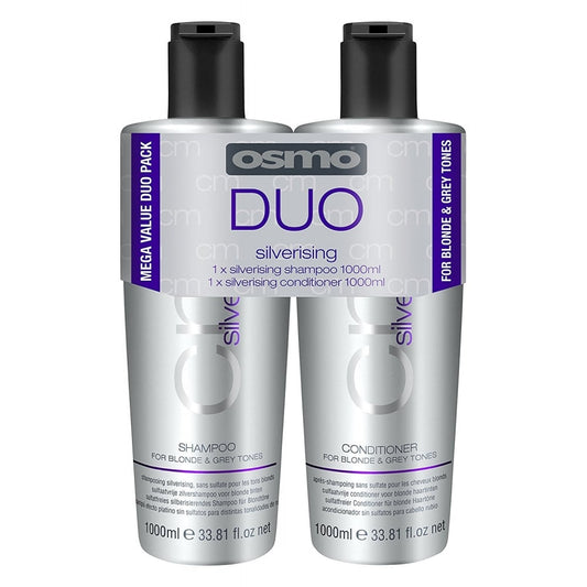 Osmo Silverising Shampoo & Conditioner Twin 2 x 1000ml