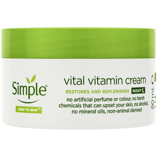 Simple Kind To Skin Vital Vitamin Night Cream 50ml