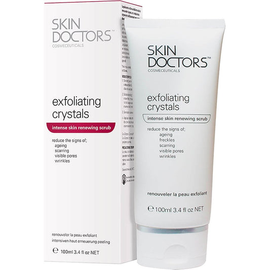 Skin Doctors Exfoliating Crystals Intense Skin Renewing Scrub 100ml