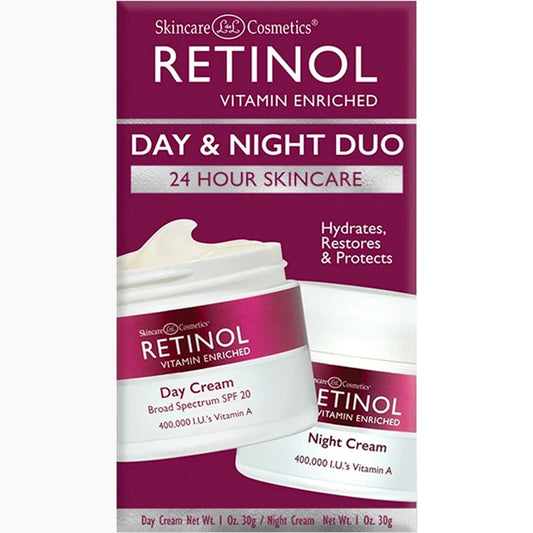 Skincare Cosmetics Retinol Day & Night Duo 2 x 30g