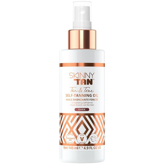 Skinny Tan Tan & Tone Oil Dark 145ml