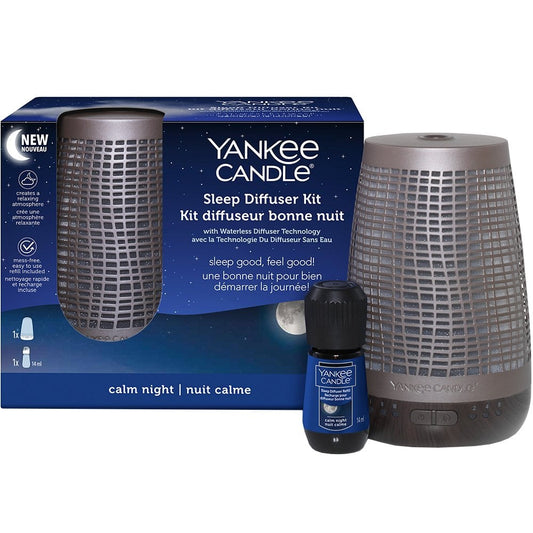 Yankee Candle Sleep Diffuser Bronze Starter Kit