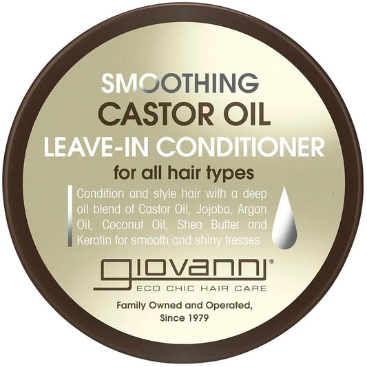 Giovanni Smoothing Castor Oil Leave-In Conditioner 340ml