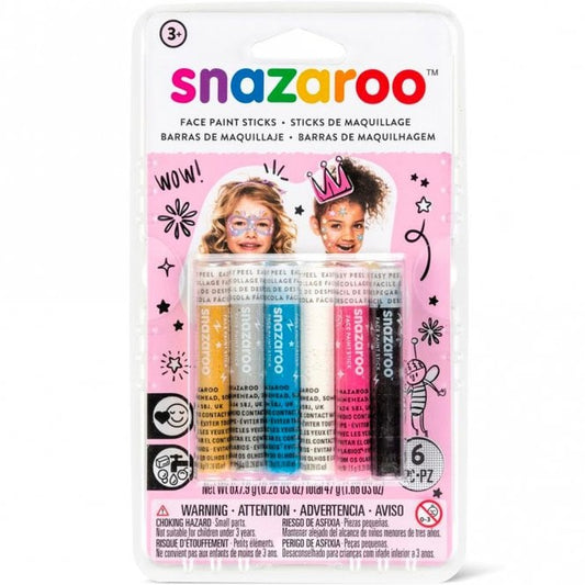 Snazaroo Face Paint Sticks Girls