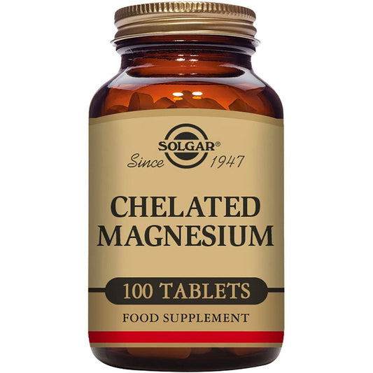 Solgar Chelated Magnesium 100 Tablets