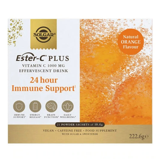 Solgar Ester-C Plus Effervescent Powder 21 Sachets