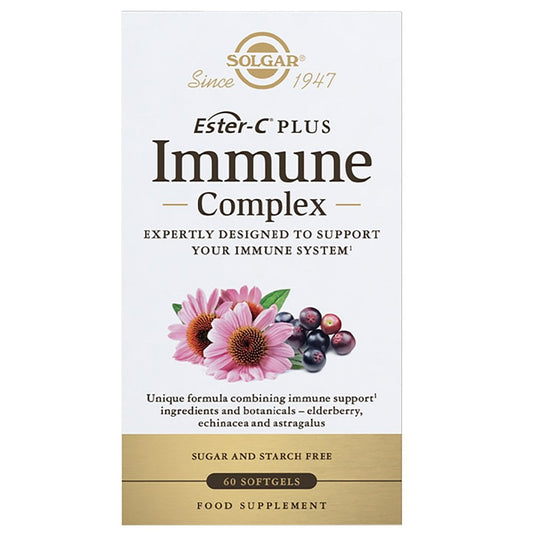 Solgar Ester-C Plus Immune Complex 60 Softgels