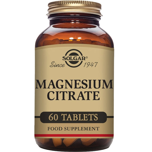 Solgar Magnesium Citrate 60 Tablets