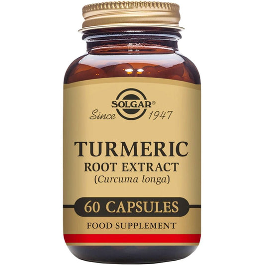 Solgar Standardized Turmeric Root Extract 60 Vegetable Capsules