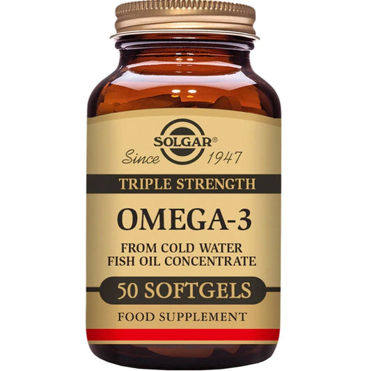 Solgar Triple Strength Omega 3 950mg EPA & DHA 50 Softgels