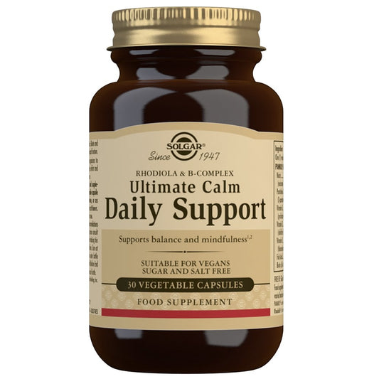 Solgar Ultimate Calm Daily Support 30 Vegetable Capsules