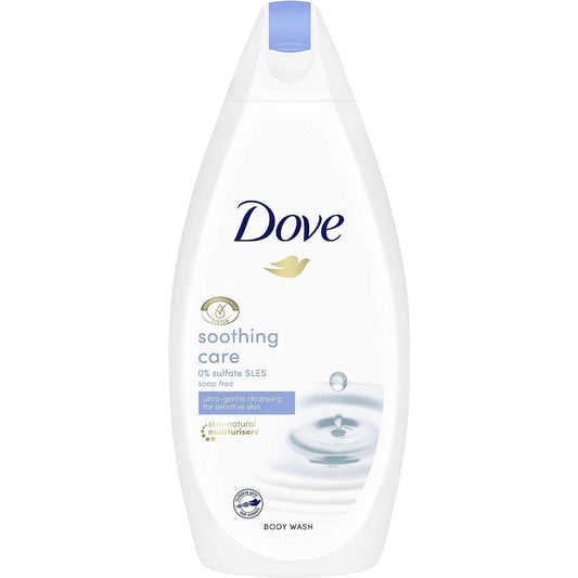 Dove Soothing Care Soap Free Body Wash Shower Gel 450ml