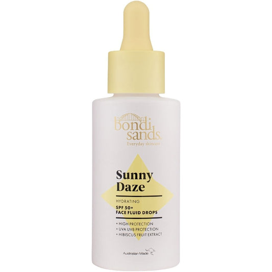 Bondi Sands Sunny Daze Hydrating Face Fluid Drops SPF50 30ml