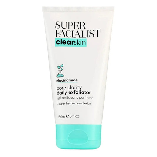 Super Facialist Clear Skin Pore Clarity Exfoliator 150ml