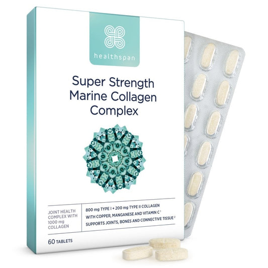 Healthspan Super Strength Marine Collagen 1,000mg 60 Tablets