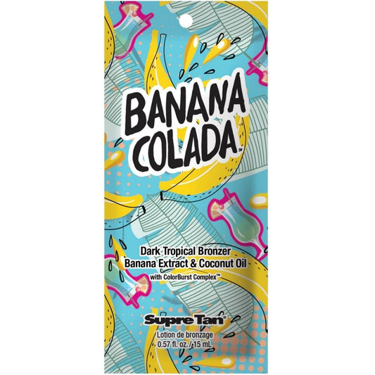 Supre Tan Banana Colada Bronzer Tanning Accelerator Lotion Sachet 15ml